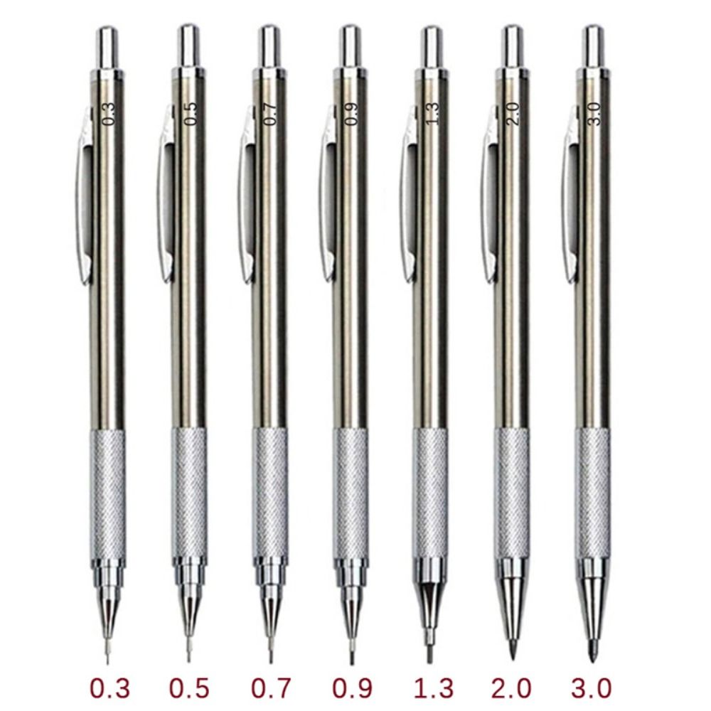 Mechanical Pencil 0.3 - 0.3/0.5/0.7/0.9/1.3/2.0/3.0MM Mechanical Pencil Drawing Writing Tool