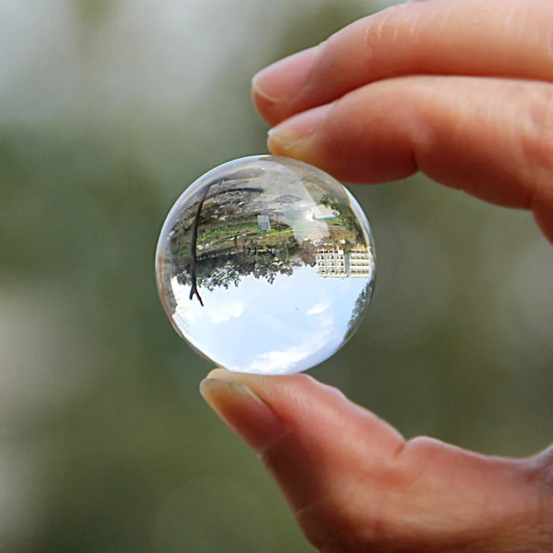 Paper Weight Crystal - 30mm Color Crystal Ball Lens Sphere