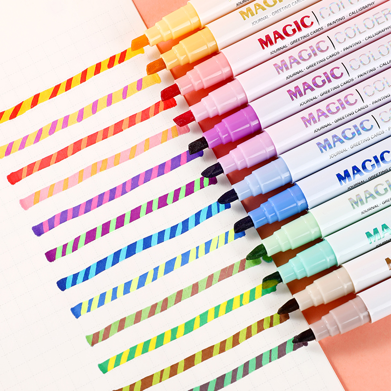 Copic Marker Sketch - 12pcs Double Ended Color Changing Highlighter