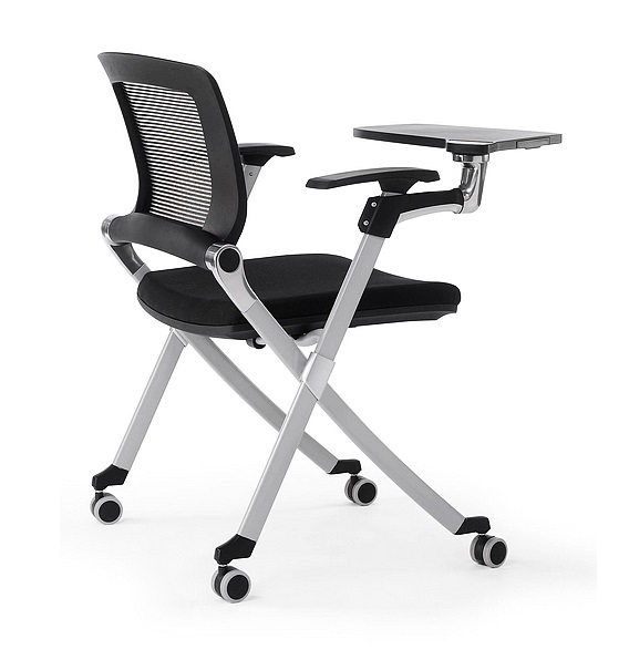 Leather Desk Pad - New Style Foldable Training Office Chair
