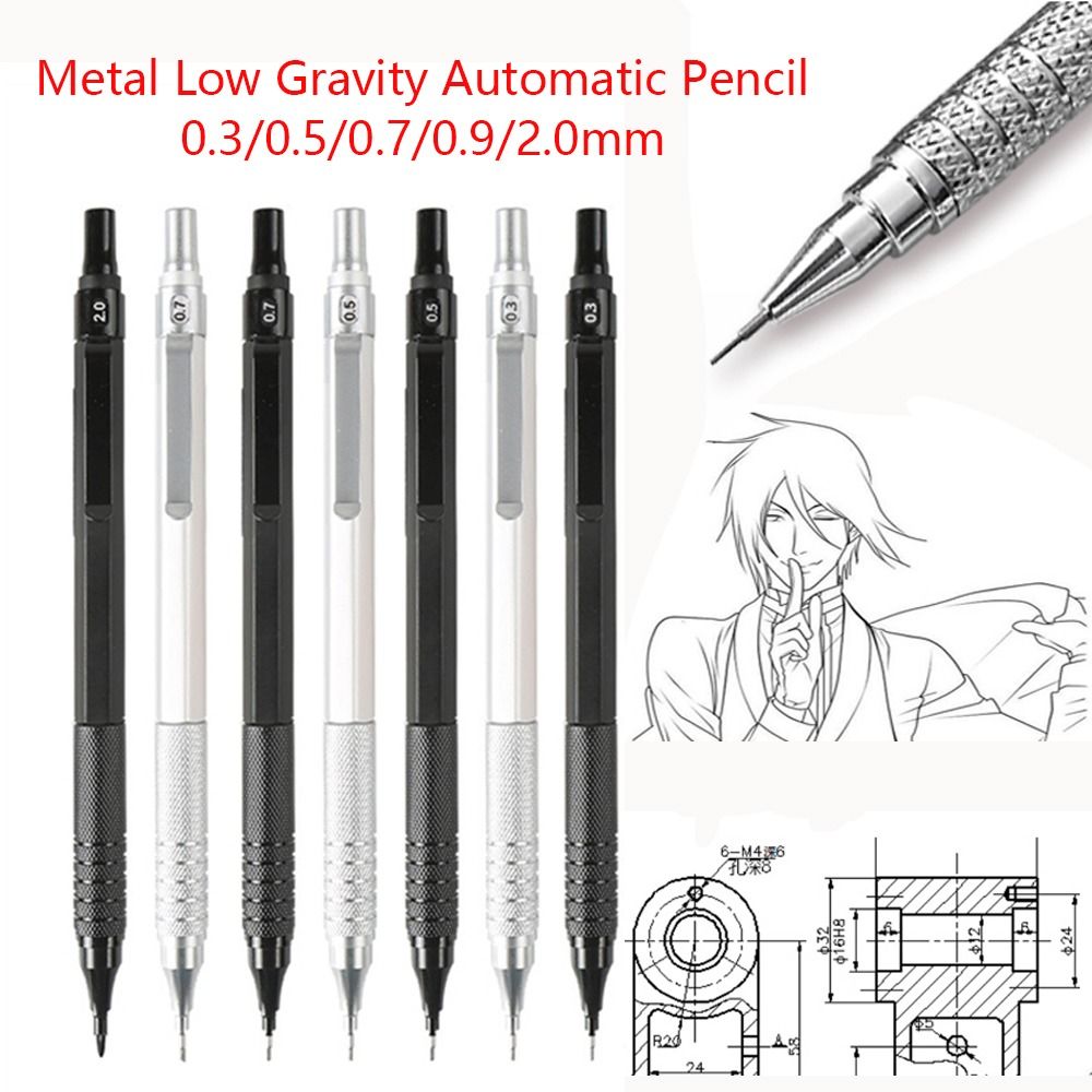 Metal Mechanical Pencil Low Gr - Mechanical Pencil 0.3 recension och pris