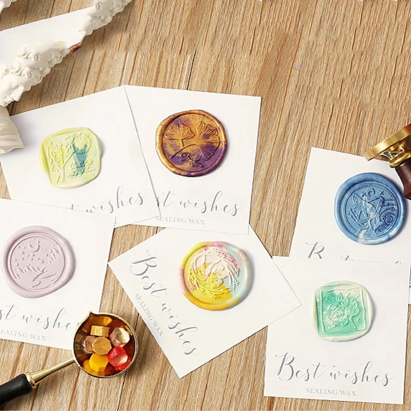 100 pcs Vintage Wax Seal for S - Wax Seal Stamp Set recension och pris