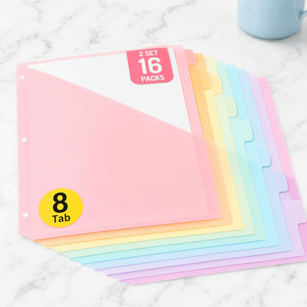 Durable Binder Dividers Plasti - Tab Divider A4 recension och pris