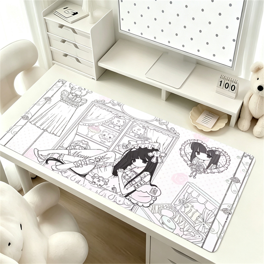 Anime Aesthetics Leather Mouse - Leather Desk Pad recension och pris