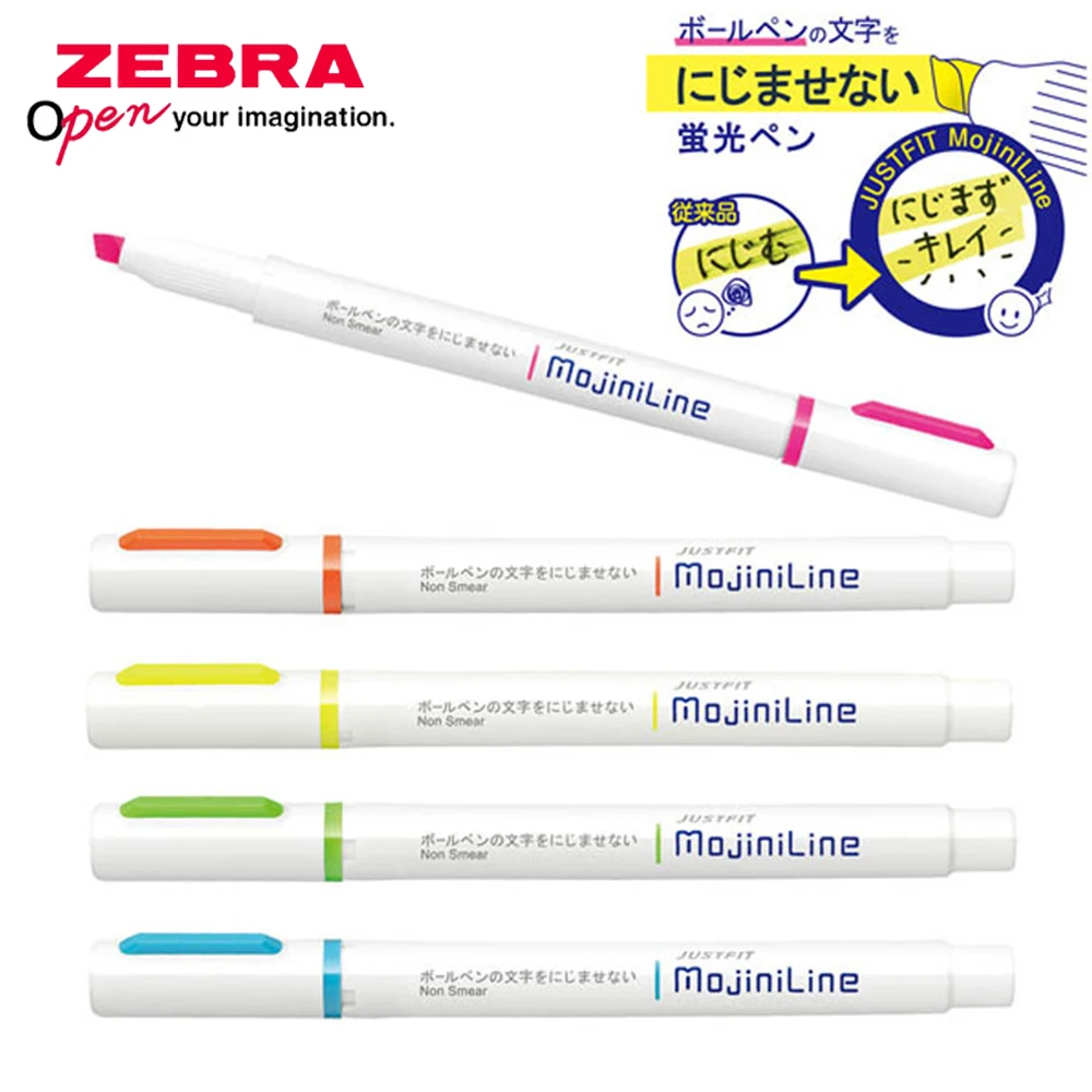 4pcs Japan Zebra Highlighter S - Zebra Pen Mildliner recension och pris