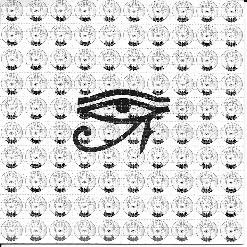 Eye of Providence Psychedelic  - Ink Blotter Paper recension och pris