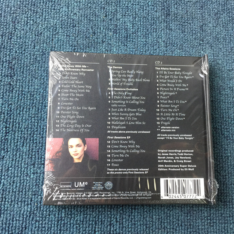 CD Come Away With Me 3CD 20th  - Archive Box Set recension och pris