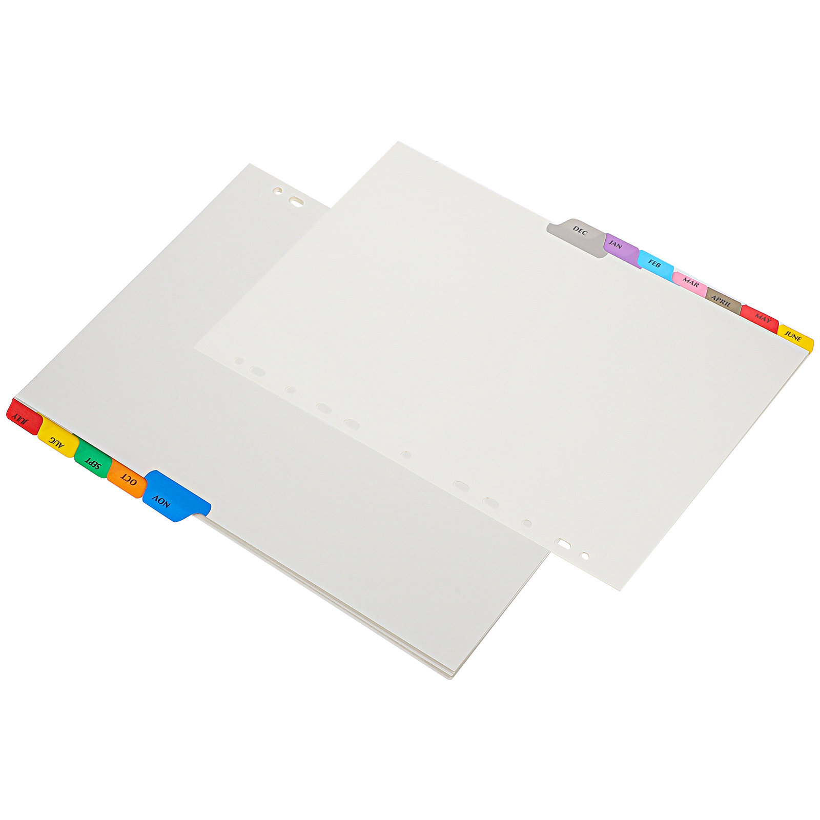 12Sheets Index Binder Dividers - Tab Divider A4 recension och pris