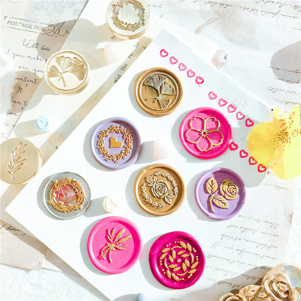 Wax Seal Stamp Head Flower Sta - Wax Seal Stamp Set recension och pris